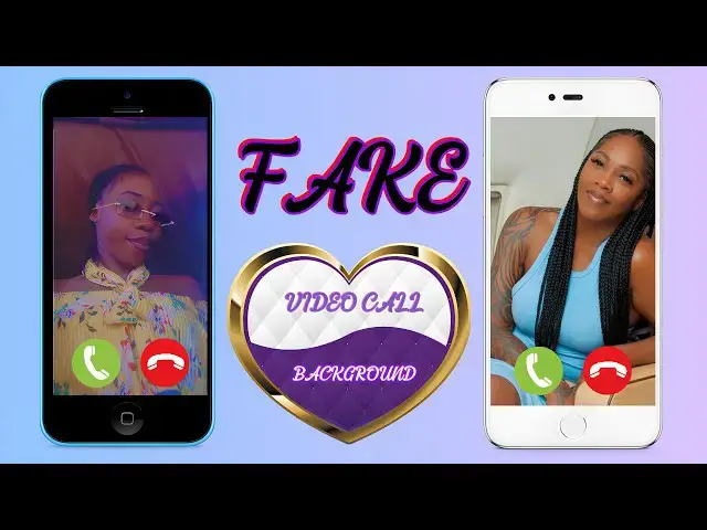 'Video thumbnail for Fake VIDEO Call - How To Make Video CALL with SMARTPHONE/Remove VIDEO call BACKGROUND'