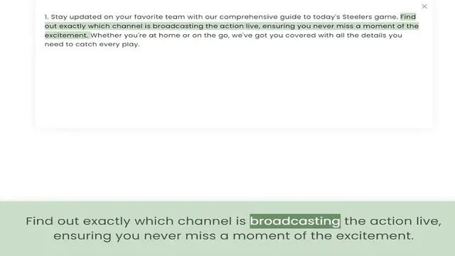 Video thumbnail for out exactly which channel is broadcasting the action live, ensuring you never miss a moment of the excitement. Whether you're at home or on the go, we've got you covered with all the details you need to catch every p