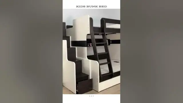 Video thumbnail for Kids Bunk Bed | Bed Design Ideas #shorts