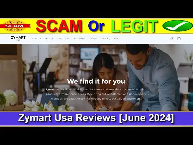 Video thumbnail for Zymart Usa Reviews (June 2024) - Is This A Legit E-Commerce Site? Find Out! | Product Review