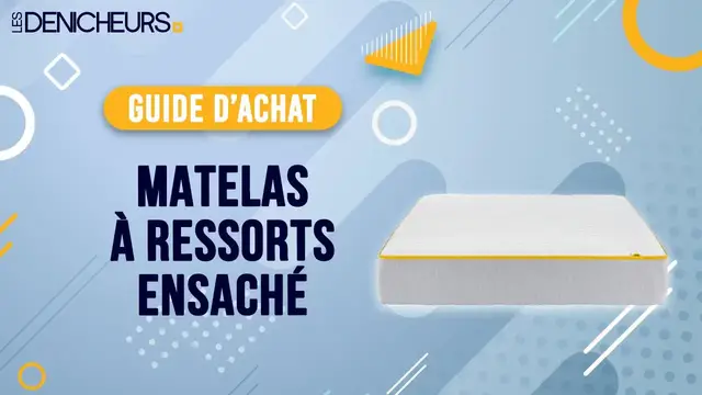 Video thumbnail for 👓 MEILLEUR MATELAS RESSORTS ENSACHÉS (2022) - Comparatif & Guide d'achat