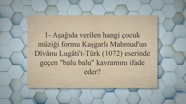 Video thumbnail for Çocuk ve Müzik 2023 Bütünleme Soruları