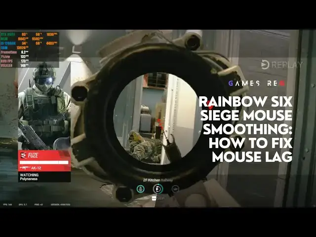 Video thumbnail for Rainbow Six Siege Mouse Smoothing: How to Fix Mouse Lag