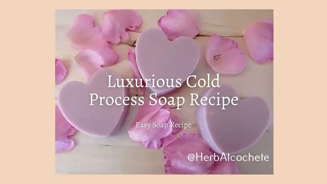 Video thumbnail for Luxurious Rose Soap Recipe