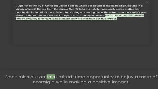 Video thumbnail for variety of iconic flavors, from the classic Thin Mints to the rich Samoas, each cookie crafted with care by dedicated Girl Scouts. Perfect for sharing or savoring alone, these treats not only satisfy your sweet tooth but also support loca