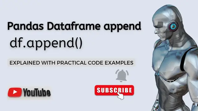 Video thumbnail for Pandas Dataframe Append Method Explained | Python Pandas Dataframe Method | Dataframe Tutorial