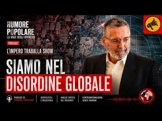 Video thumbnail for MARCO CARNELOS E IL DISORDINE GLOBALE - L'IMPERO TRABALLA SHOW - EP. 3