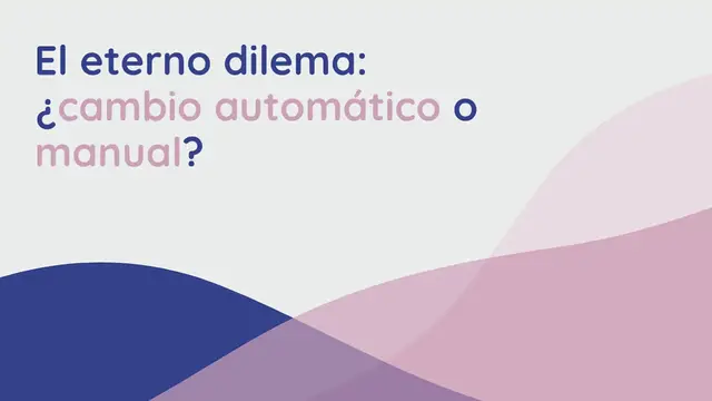 Video thumbnail for ¿Es el cambio automático mejor que el manual?