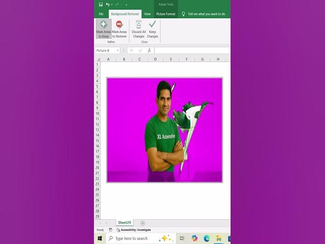 Video thumbnail for Smart Way to Remove Picture Background in Excel #excel #excelforbeginners #exceltutorialinhindi