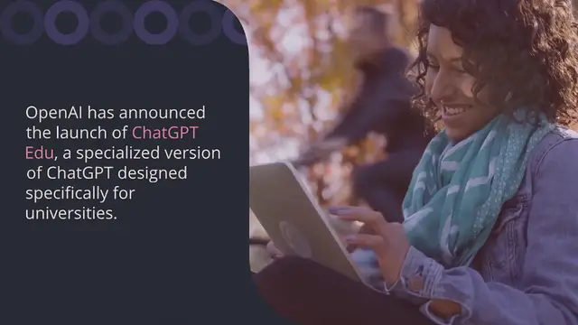 Video thumbnail for OpenAI Launches ChatGPT Edu: An AI Solution for Universities