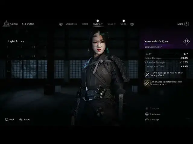 Video thumbnail for Assassin's Creed Shadows - Synchronize Mount Koya | Legendary Chest (Noh Masterstroke Mask (Naoe)