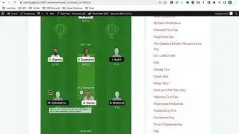 Video thumbnail for MCC vs PRT Dream11 Prediction MCC vs PRT Dream11 Team MCC vs PRT Dream11 Team Today Playing 11