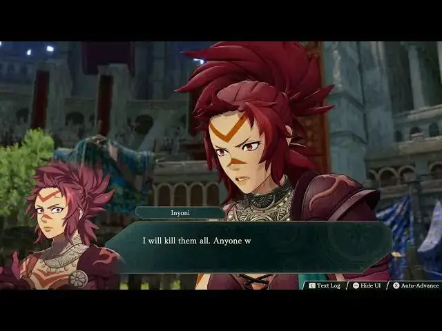 Video thumbnail for Fire Emblem: Fortune's Weave - 1 Cai's Path Ch 7: Poloni Speech | Inyoni and Hong Hua Cutscene