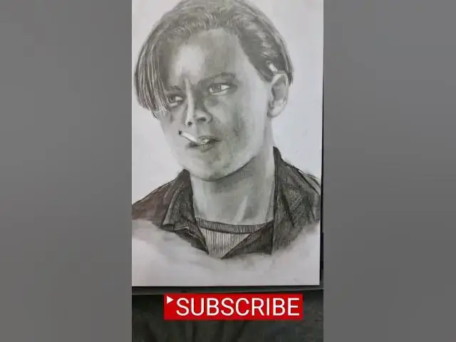 Video thumbnail for Leonardo DiCaprio #drawing