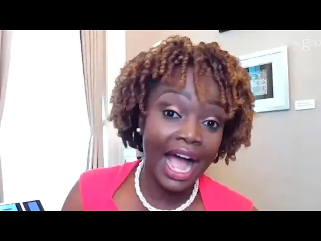 'Video thumbnail for Karine Jean-Pierre Goes Off The Wall - Stunning Comments Rock White House'