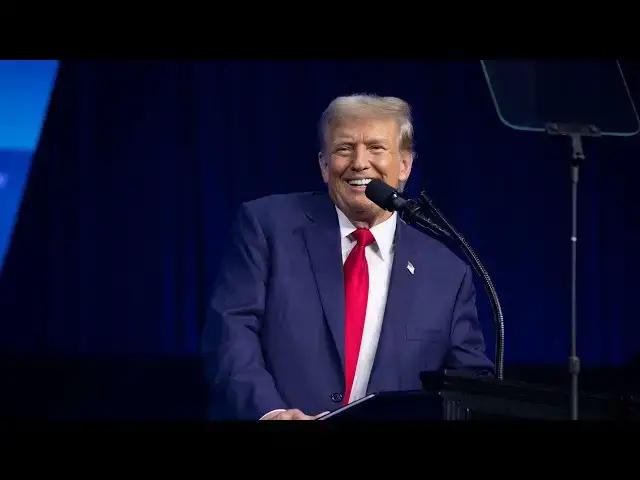 Video thumbnail for Trump Makes Bombshell Announcement - Kamala Harris Shaken