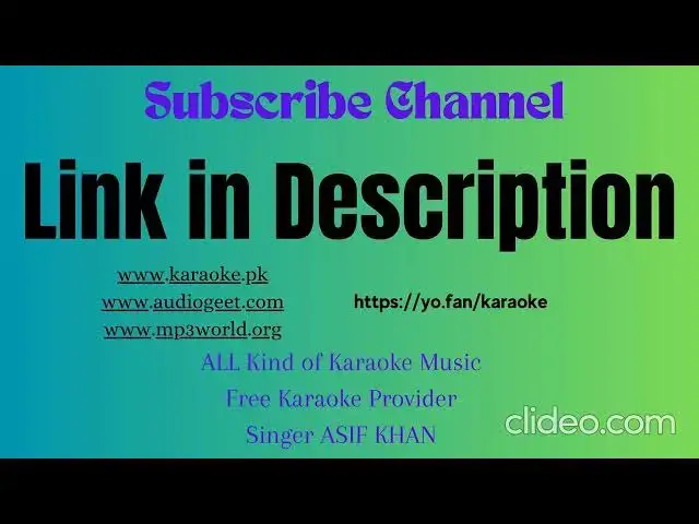 'Video thumbnail for Watan Ki Matii Gawah Rehna Karaoke ZAW ALI'