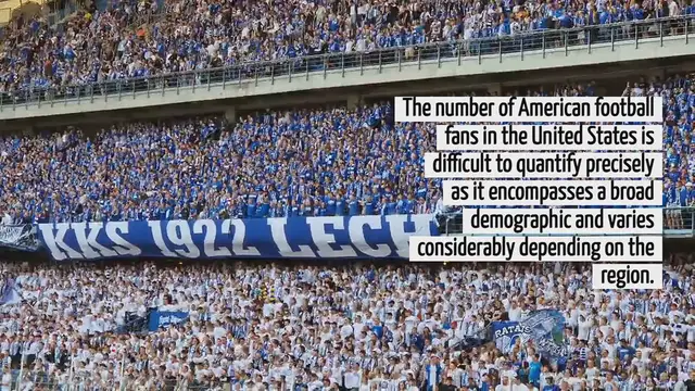 Video thumbnail for How Many American Football Fans Are There