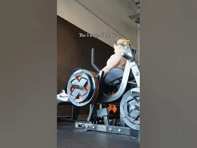 Video thumbnail for LEGDAY KICKT ANDERS😭😂 #legday #workout #motivation