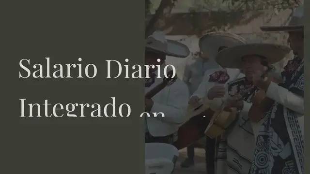 Video thumbnail for Salario Diario Integrado en México