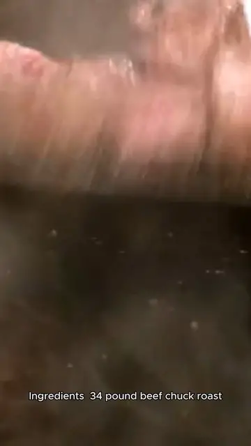 Video thumbnail for pot roast crock pot recipe