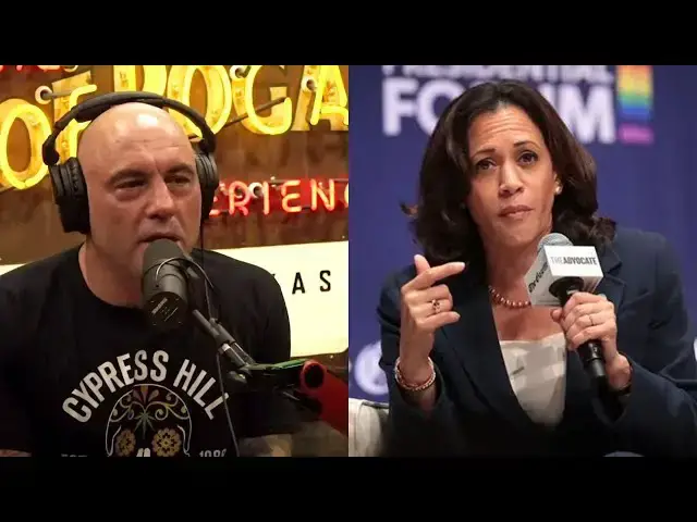 Video thumbnail for BREAKING: Joe Rogan Drops Bombshell On Kamala Harris Interview - Trump Is Laughing