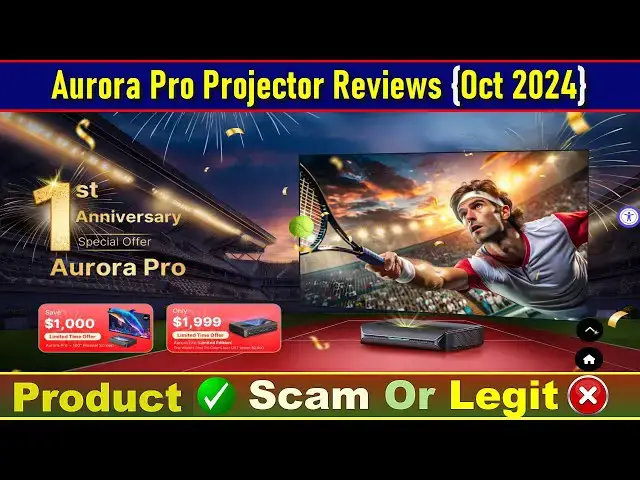 Video thumbnail for Aurora Pro Projector Reviews: Before Buy Check Aurora Pro Projector.Com Is Scam Or Legit? |