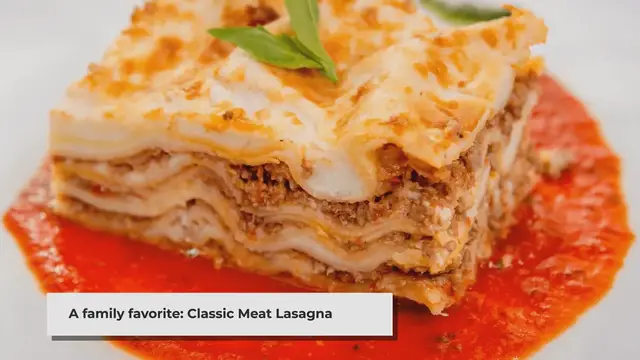 Video thumbnail for How to Make Classic Meat Lasagna_ A Family Favorite Recipe