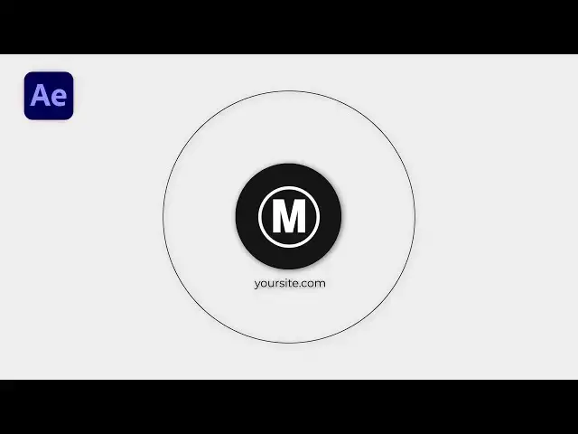 'Video thumbnail for CLEAN & MINIMAL Logo Animation Tutorial for After Effects'