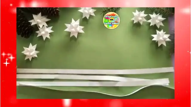 Video thumbnail for 3D Paper Star