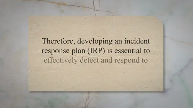 'Video thumbnail for 8 Key Steps For Incident Response Planning: - CyberExperts.com'