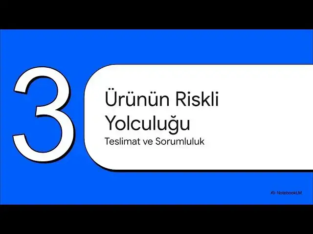 Video thumbnail for HUK223U Uluslararası Ticaret Hukuku