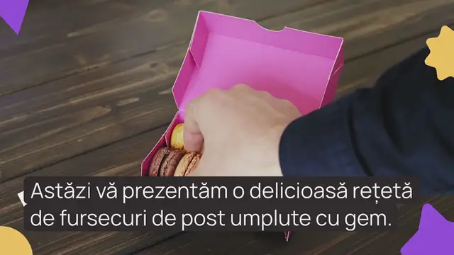 Video thumbnail for Rețetă Delicioasă: Fursecuri de Post cu Gem