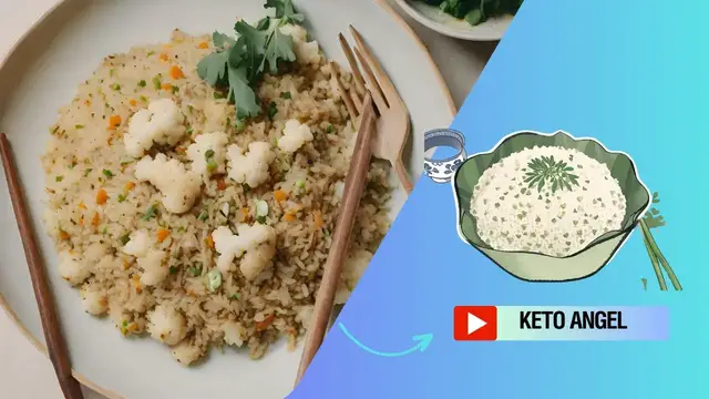 Video thumbnail for Cauliflower rice pilaf recipe: video blog