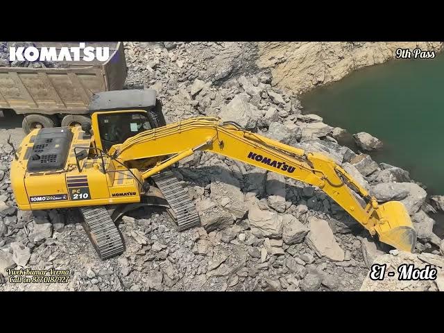 Video thumbnail for Komatsu PC210 || Big engine less stress, more power reserve & better productivity.