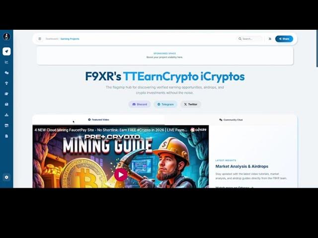 Video thumbnail for 2 NEW Cloud Mining FaucetPay Site - No Shortlink: Earn FREE #Crypto in 2026 | LIVE Payment Proof