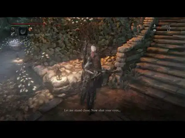 Video thumbnail for Bloodborne - Wet Nurse's Lunarium Lamp Lit Return to Hunter's Dream on Fire "Gehrman Awaits" - Doll