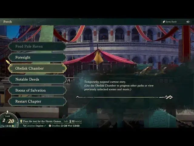 Video thumbnail for Fire Emblem: Fortune's Weave - Part 1 Cai's Path Chapter 3: Perch: Notable Deeds (Karma Shards)