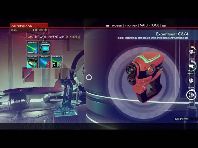 Video thumbnail for No Man's Sky - Ugkalhata Muda: Uijin Post: Alien Chat, Bolt Caster Clip Sigma, Rubix Cube Shield