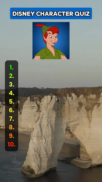 'Video thumbnail for Name these 10 Disney characters  '