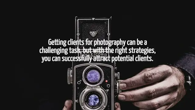 Video thumbnail for How To Get Clients For Photography