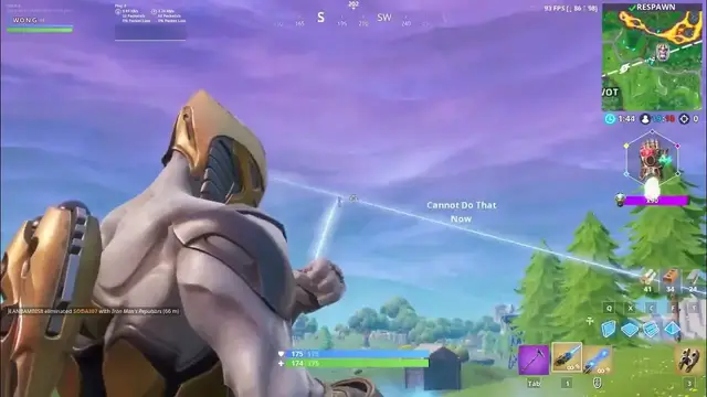 Video thumbnail for Fortnite AVENGERS ENDGAME Gameplay   720p 60fps