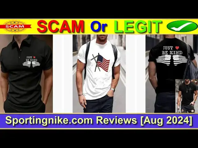 Video thumbnail for Sportingnike Reviews (Aug 2024) - Is Sportingnike.Com A Scam Or Legit Site? Find Out! |