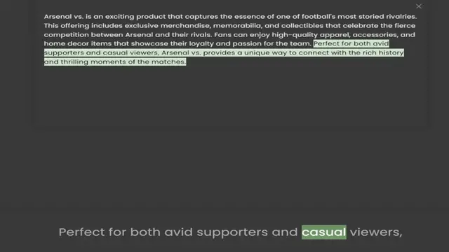 Video thumbnail for This offering includes exclusive merchandise, memorabilia, and collectibles that celebrate the fierce competition between Arsenal and their rivals. Fans can enjoy high-quality apparel, accessories, and home decor items that showcase their
