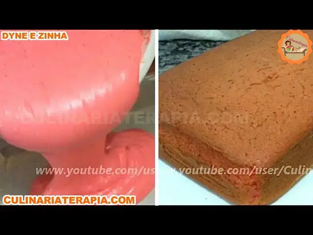 Video thumbnail for Pão de Ló Sabor Morango - Receita Fácil @Culinariaterapia