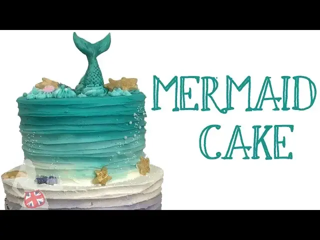Video thumbnail for MERMAID Cake Tutorial