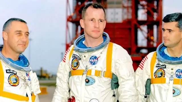 Video thumbnail for What Happened To The Bodies Of The Apollo 1 Crew?