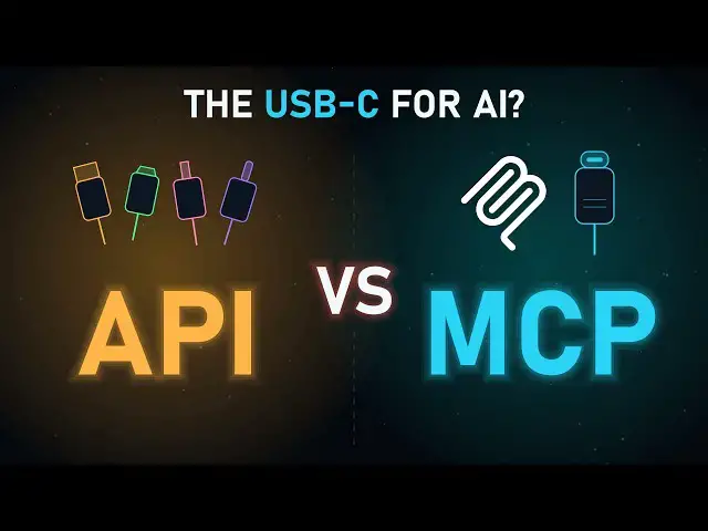 Video thumbnail for MCP vs API Explained: How AI Agents Use Your Apps
