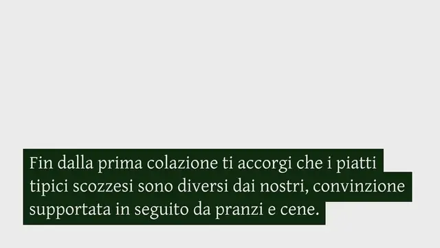 Video thumbnail for I 10 MIGLIORI PIATTI TIPICI SCOZZESI
