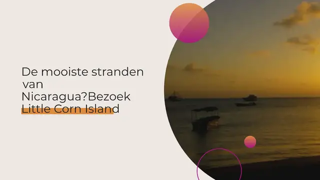 Video thumbnail for DE BLOEDMOOIE STRANDEN VAN LITTLE CORN ISLAND